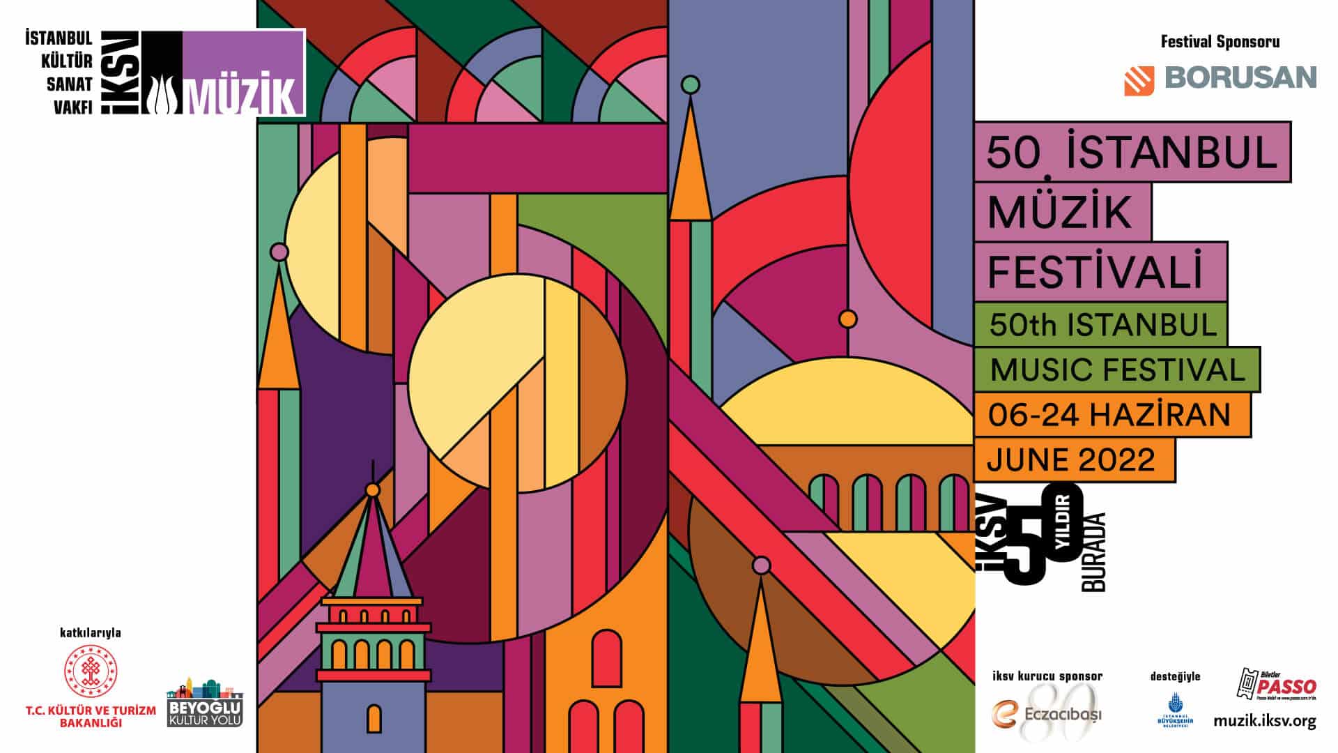 50. İstanbul Müzik Festivali programı